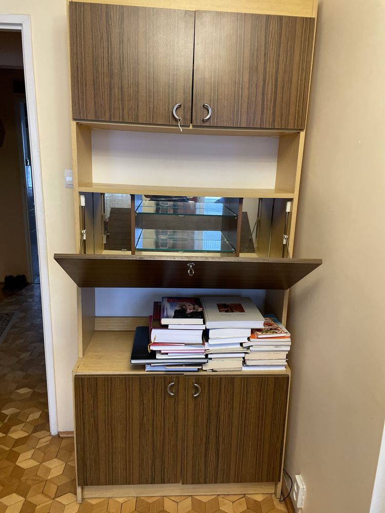 Meble, meblościanka, barek, szafa 3 elementy