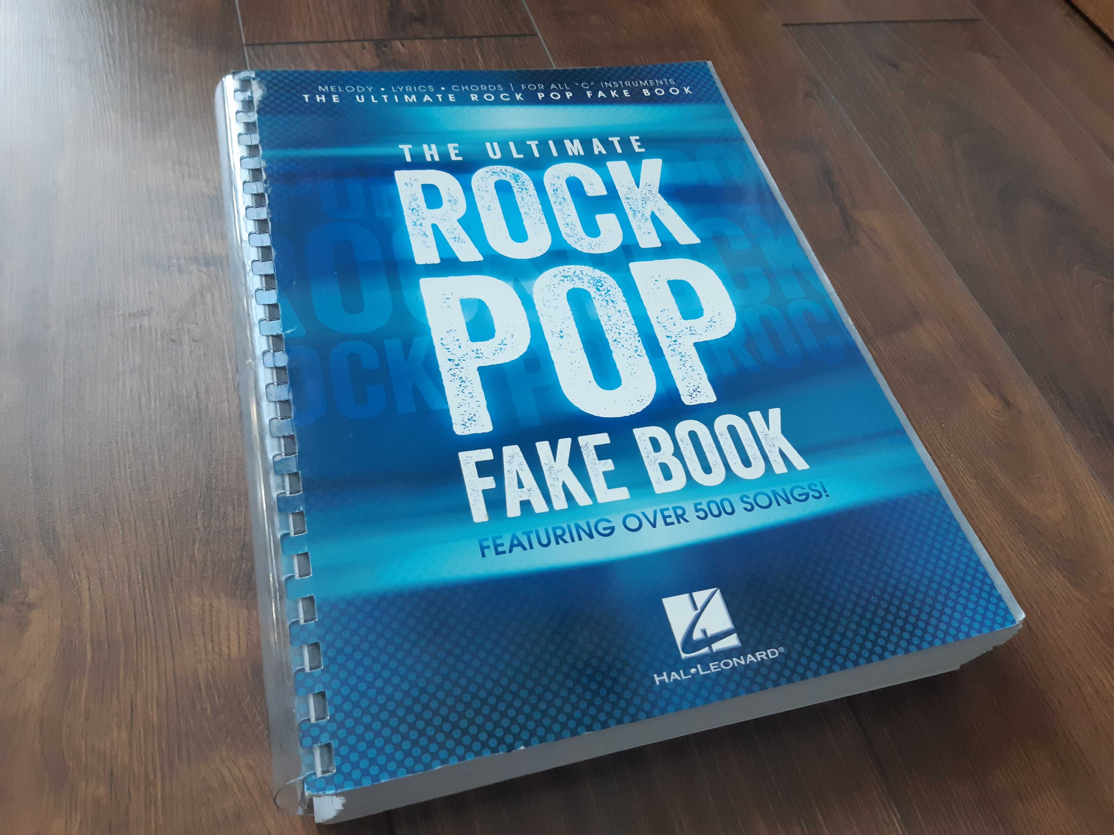 The Ultimate Rock Pop Fake Book zeszyt nuty