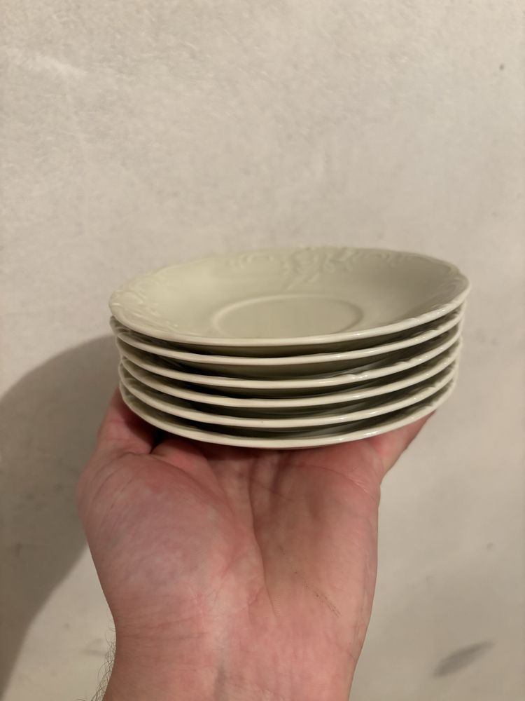 Serwis kremowy Kristoff Fryderyka cream porcelana wałbrzych