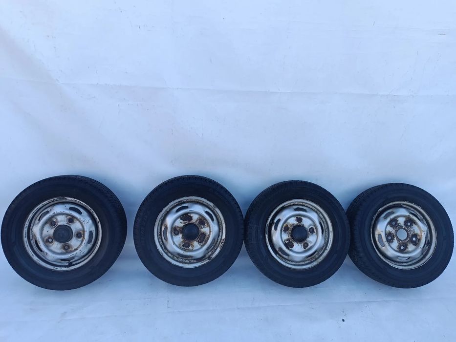 FELGI KOŁA OPONY 195/70/R15C TRANSIT 5x160  MK7 06-14 CUSTOM