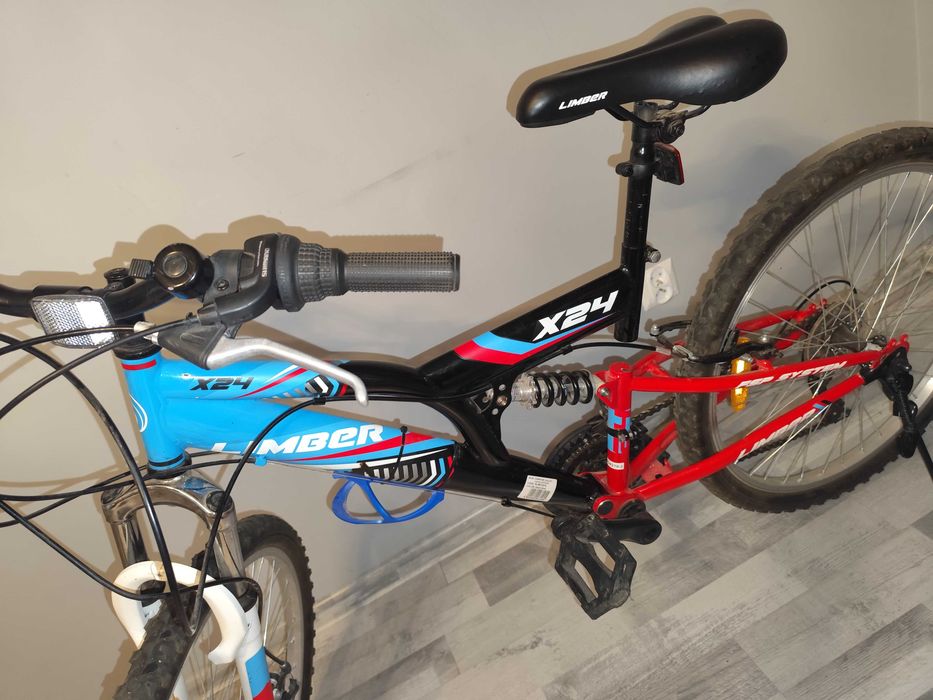 Rower 24cale chłopięcy