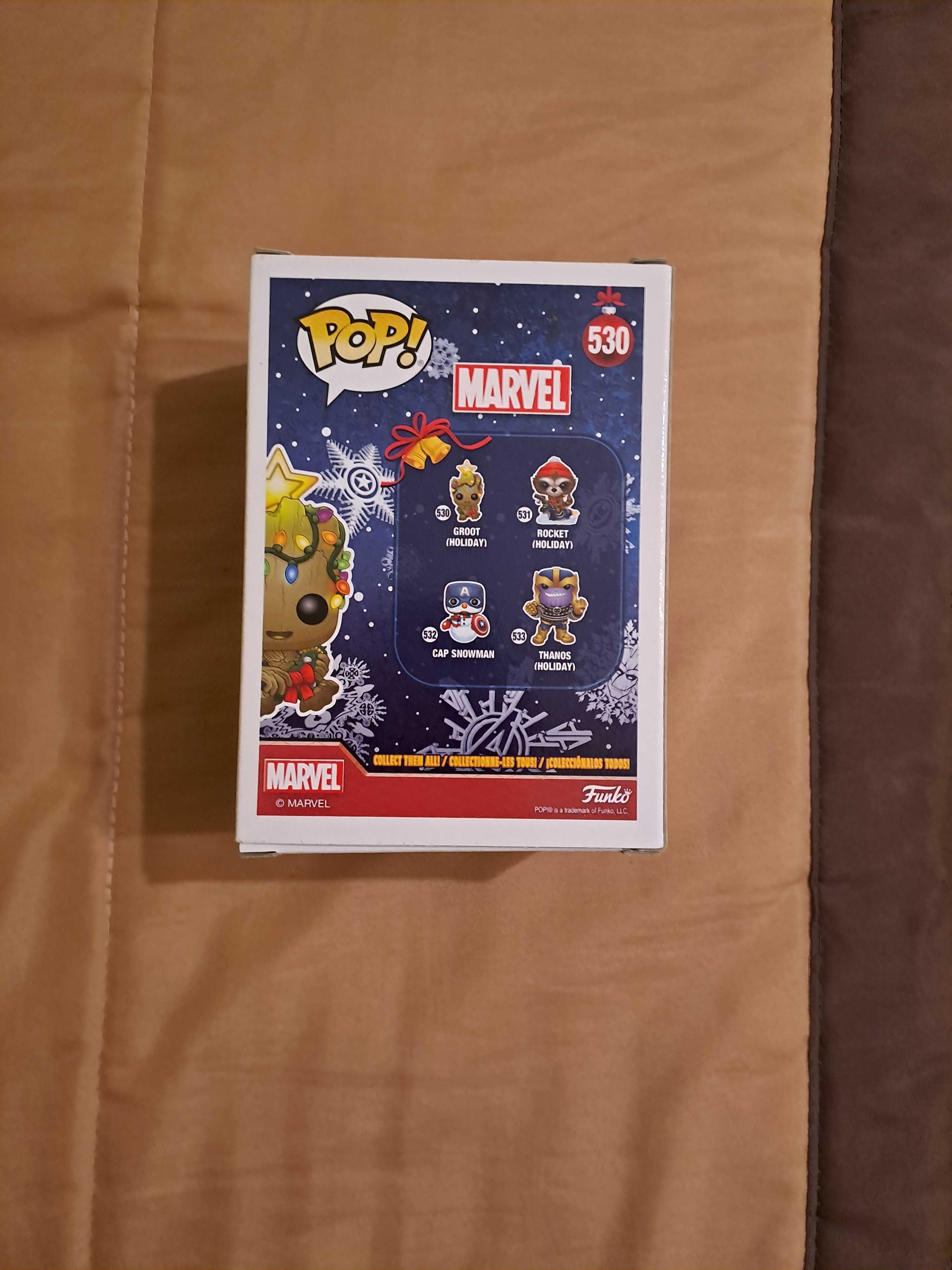 Pop Figure Marvel: Groot (Holiday) (Entrego em Águeda e Coimbra)