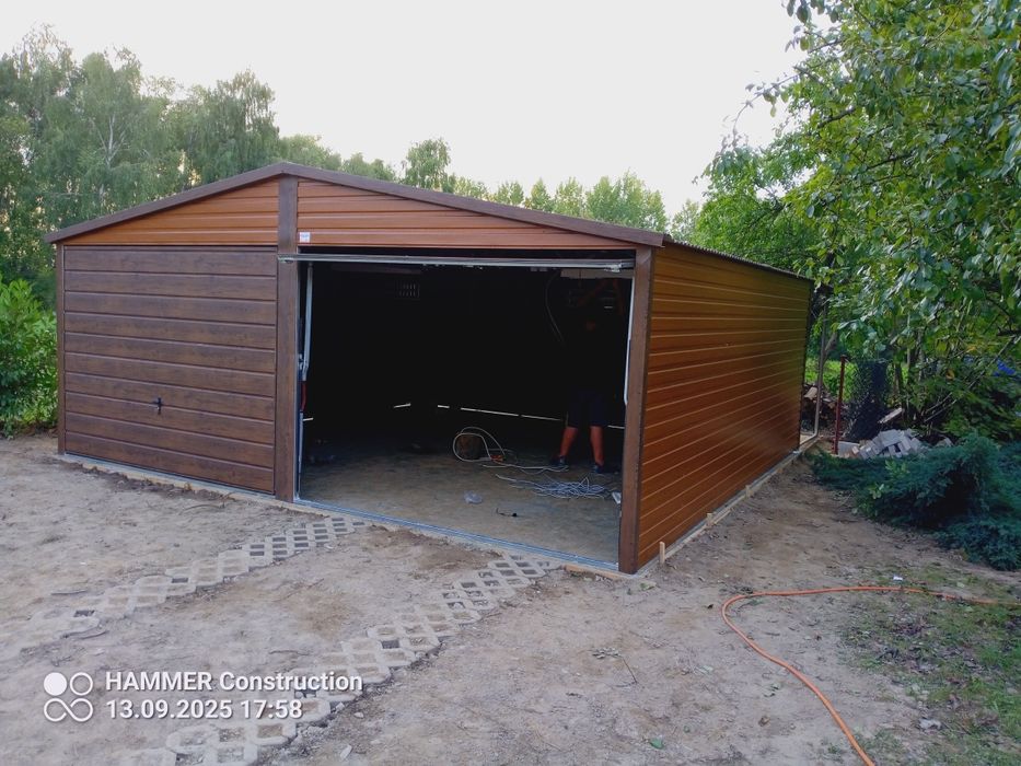 Garaże na wymiar, produkcja!