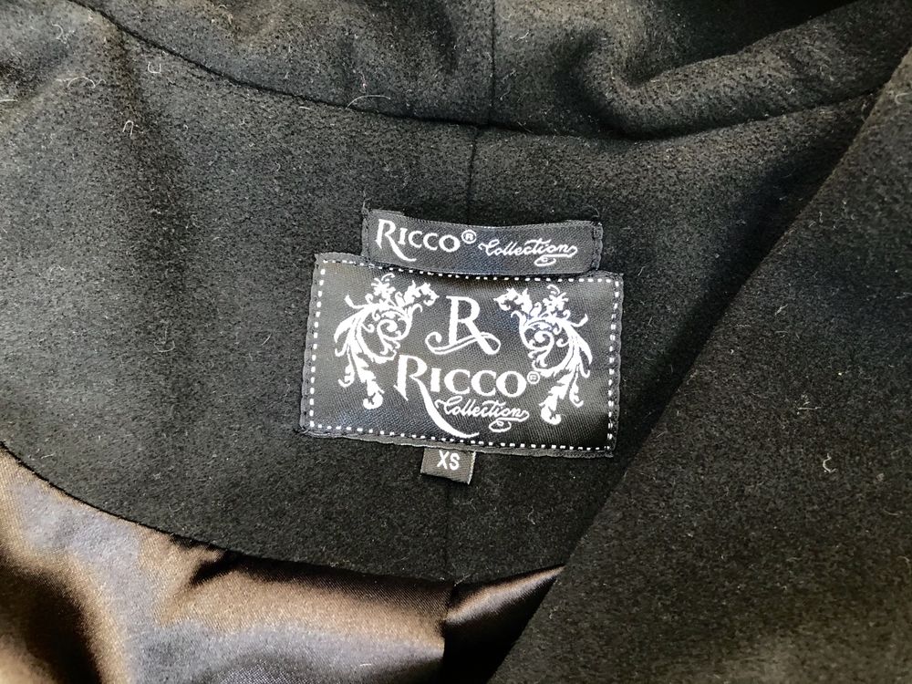 Пальто Ricco, демисезон, вовна, шерсть