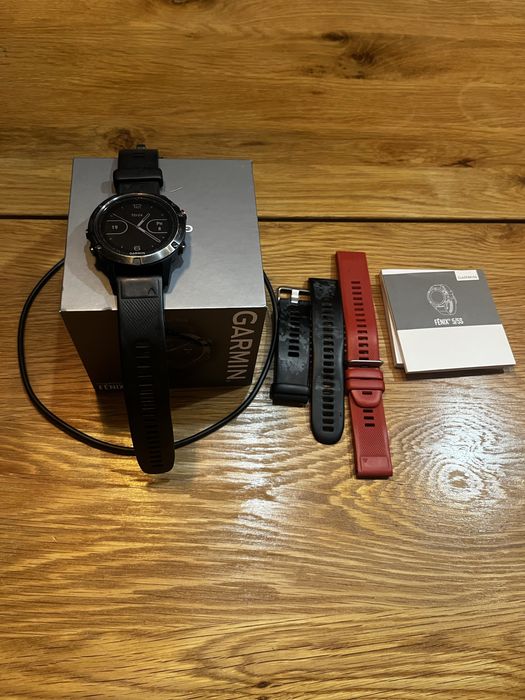 Zegarek Garmin Fenix 5 +dodatkowe paski