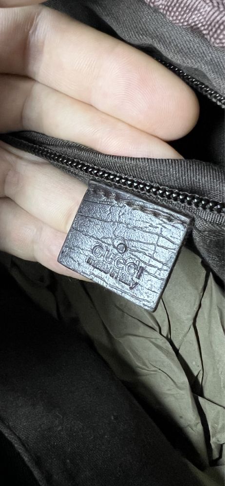 Сумка барсетка мессенджер кожа Gucci оригинал номерная