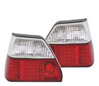 FAROLINS TRASEIROS LED GOLF 2 II 83-91 VERMELHO BRANCO