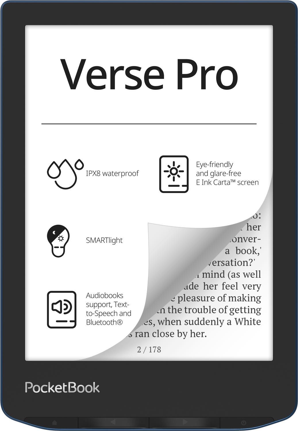 Електронна книга PocketBook Verse Pro (PB634) Azure
(PB634-A-CIS)