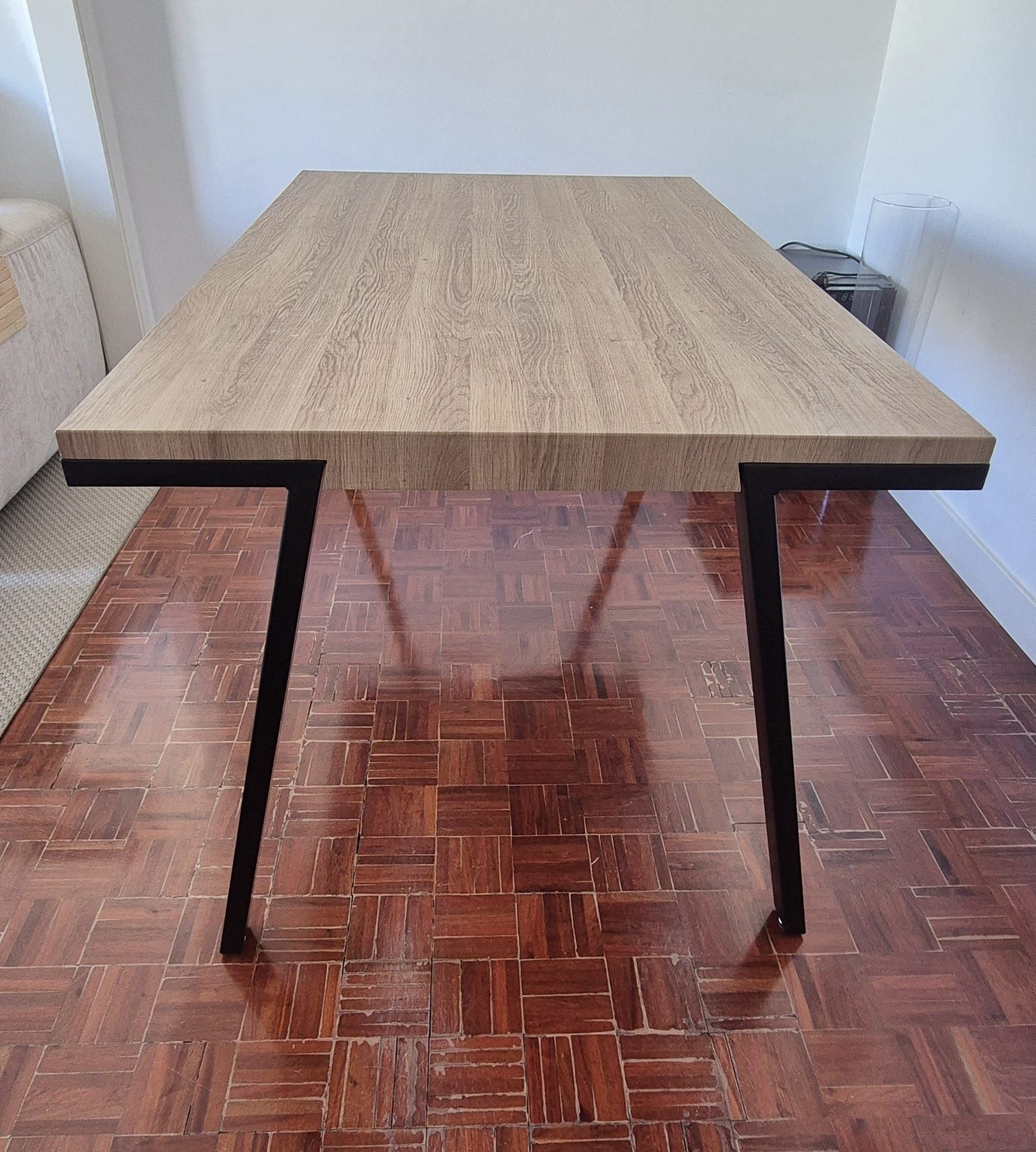 Mesa de Sala de Jantar Priccio 160x90 + 4 Cadeiras