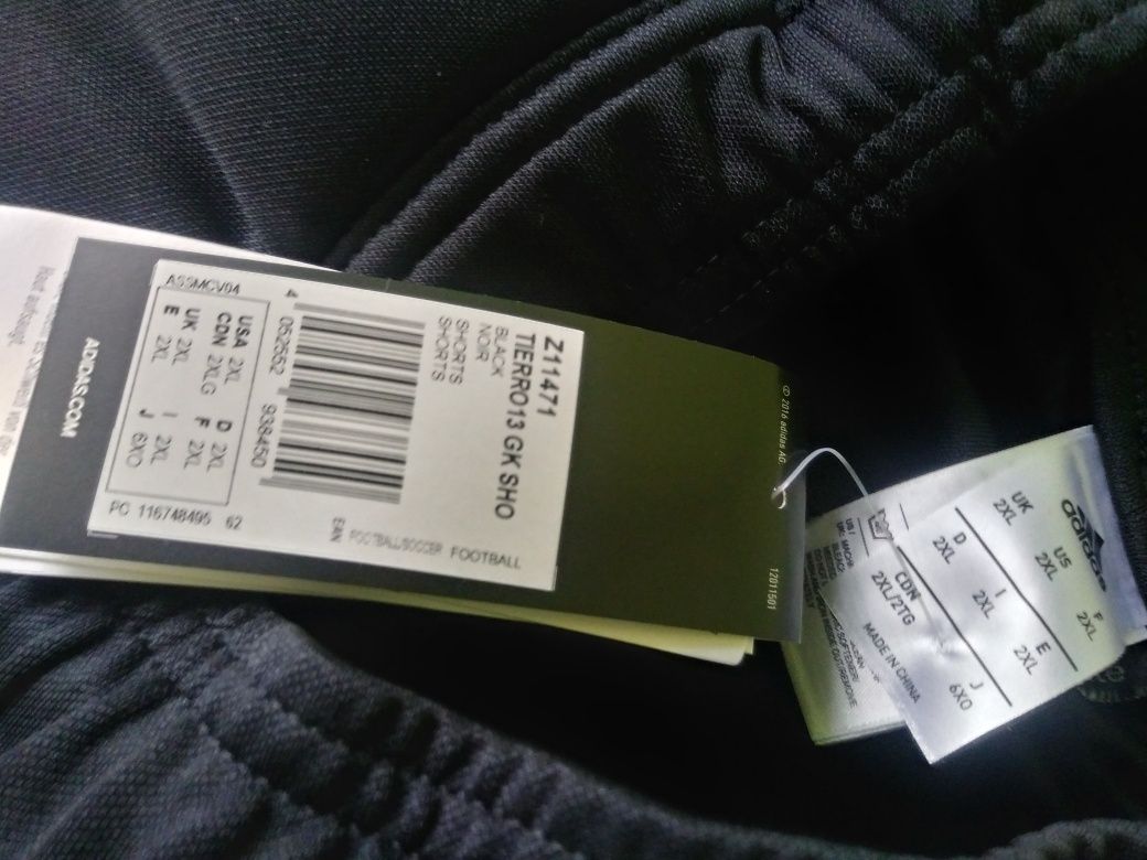 Spodenki dla bramkarzy adidas tierro rozm.2XL