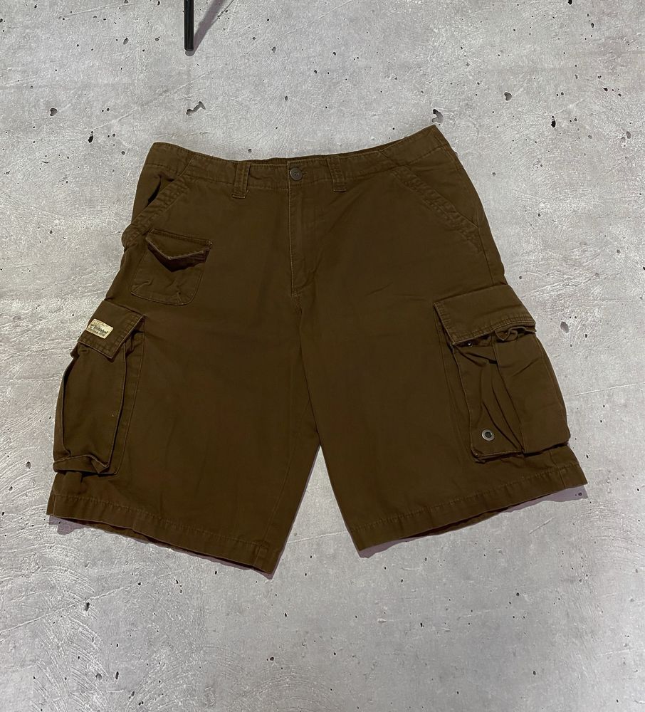 Шорты карго  timberland , baggy , широкие , outdoor , gorpcore
