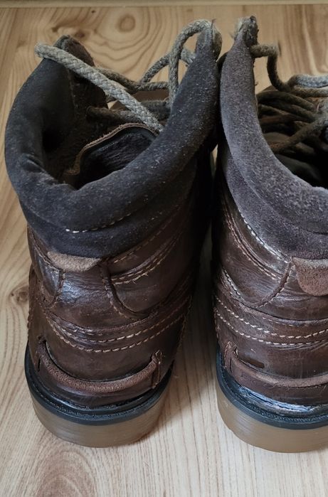 Skórzane trapery lasocki r.41