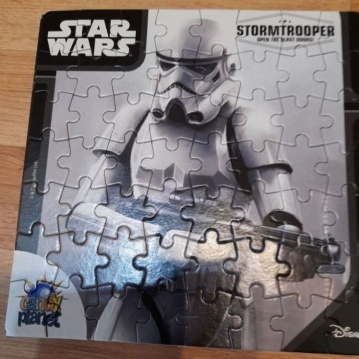 2 gry puzzle puzle star wars statki okręty motoryka rak