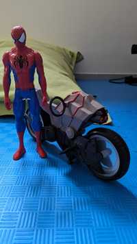 Mota homem aranha e homem aranha - COMO NOVO