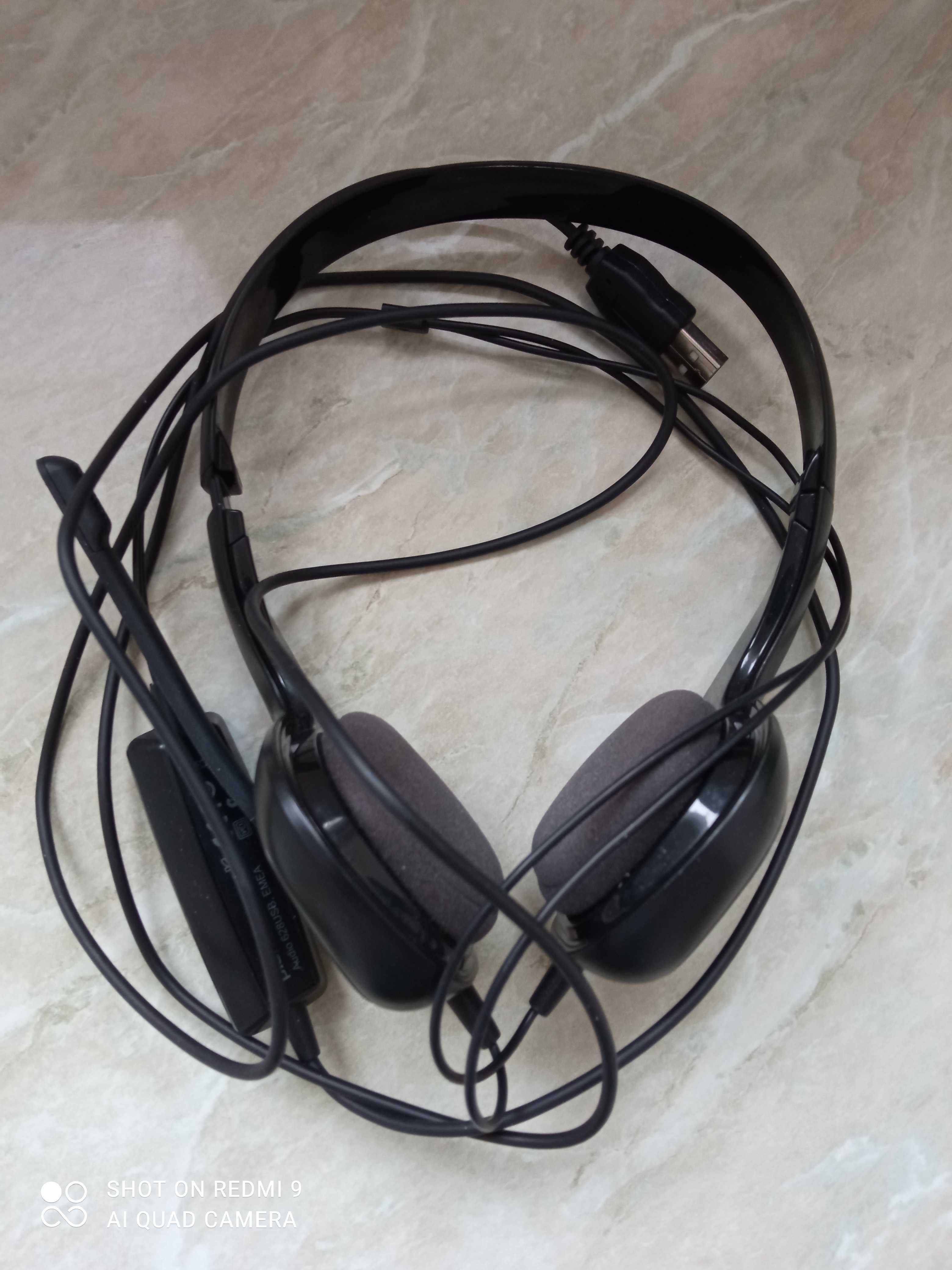 Słuchawki przewodowe z mikrofonem Plantronics Audio 622