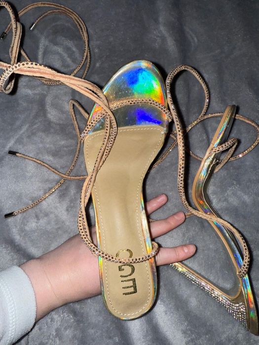 Босоніжки EGO зі стразами