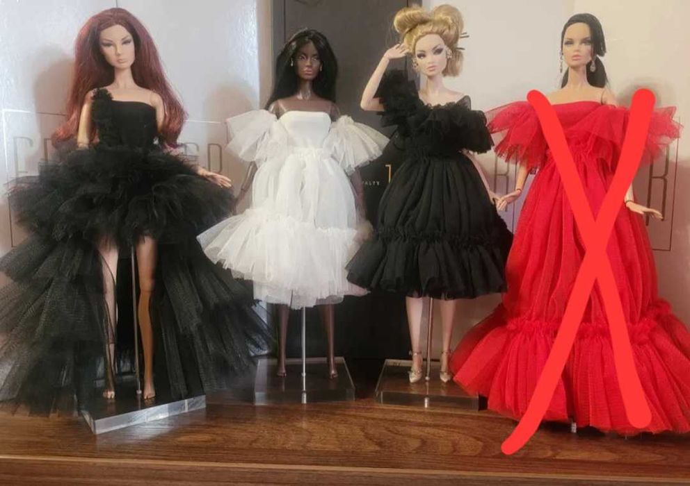 Плаття ручної роботи Fashion royalty, Integrity toys, Poppy, Barbie