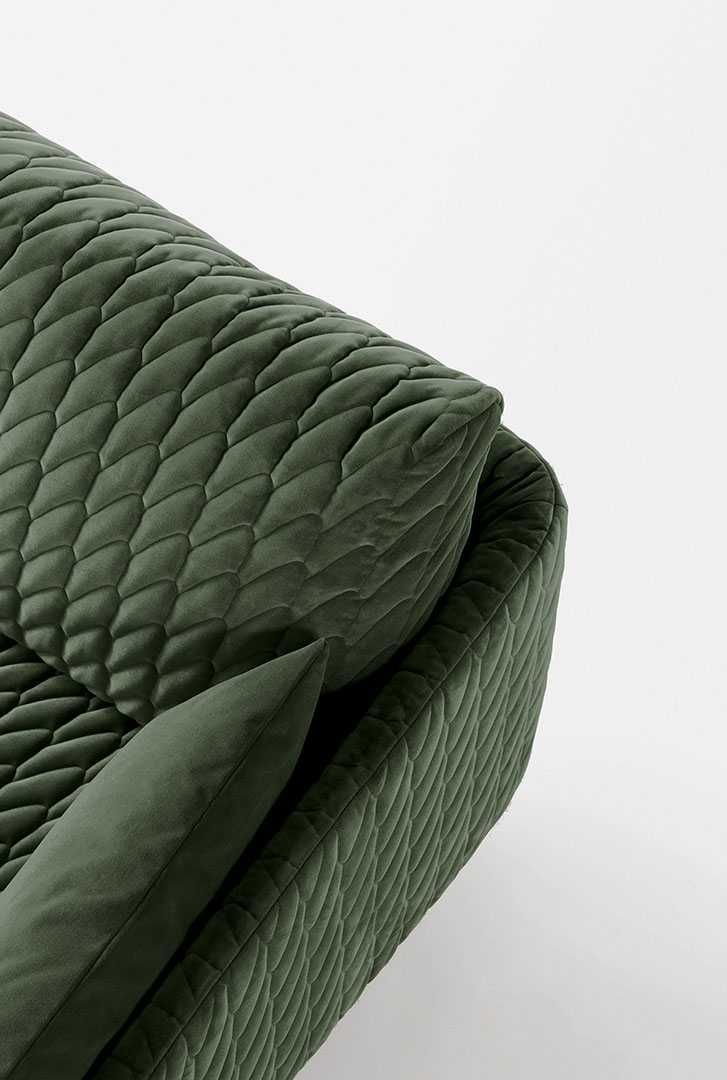 Nowoczesna duża włoska sofa Bonaldo Structure rabat -50 %