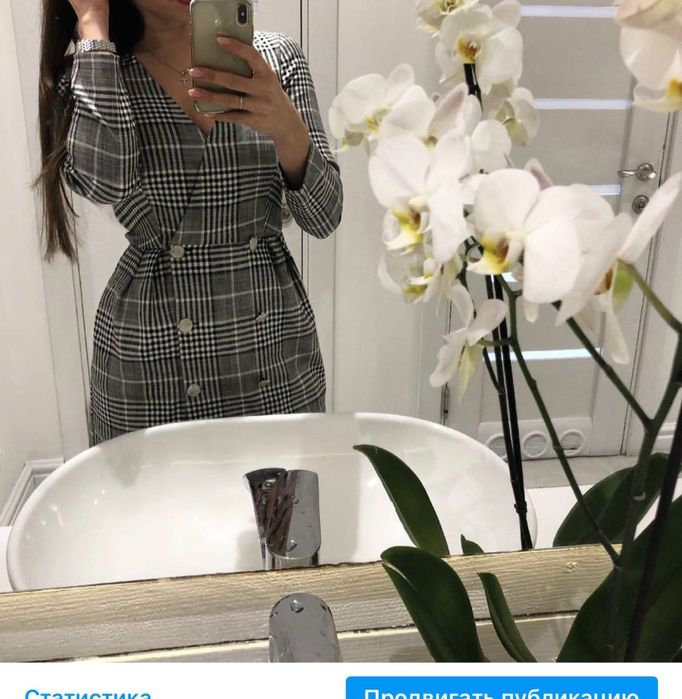 Стильное платье Zara зара