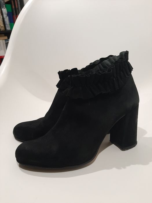 Botas em pele de Senhora