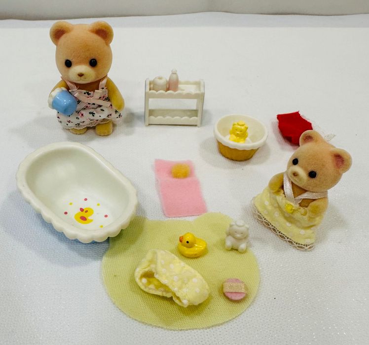 Sylvanian Families-Домик; Детс.комн;Мамакошка;Купание;Школ.;Туал;Разн.