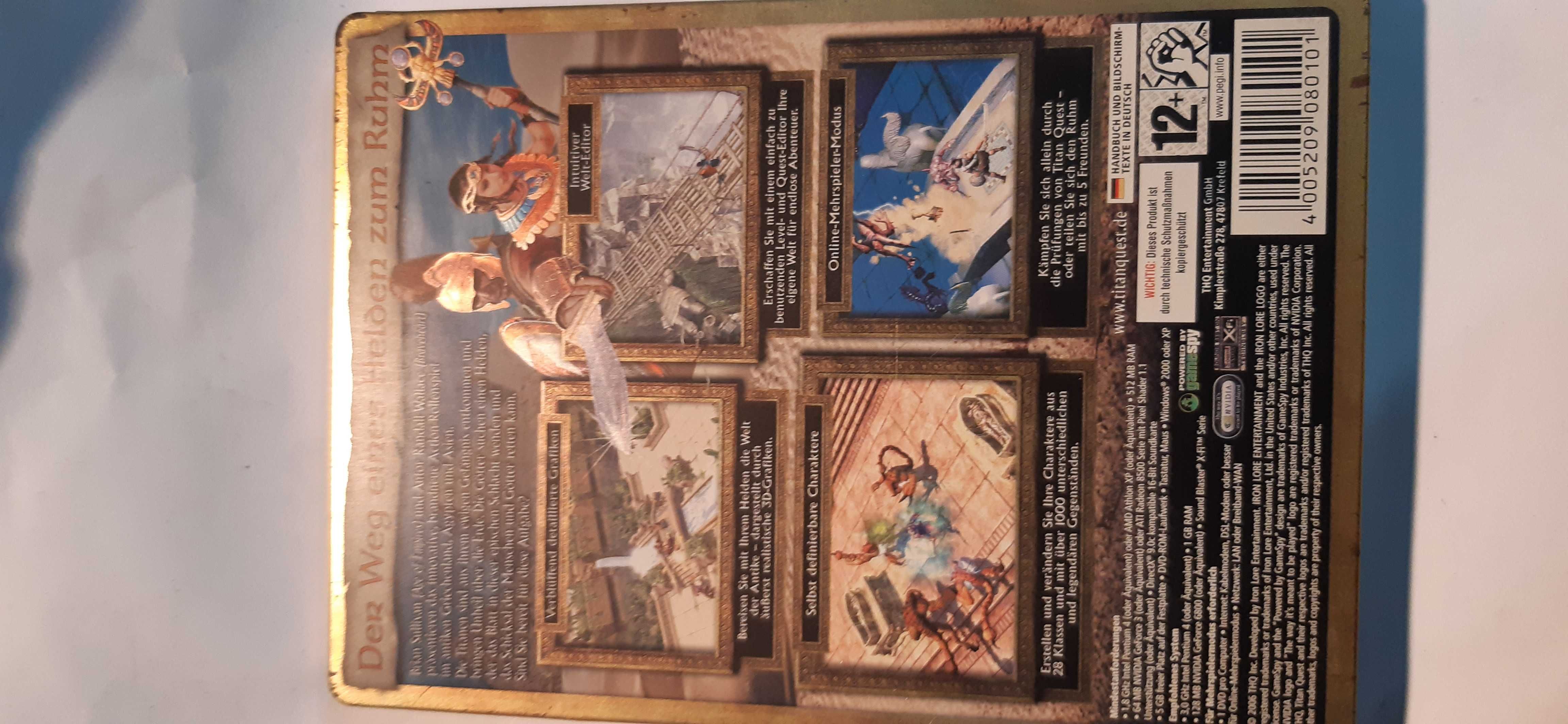 Titan Quest PC retro pc steel box