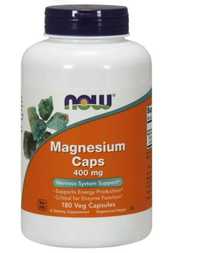 Магній 400 мг - NOW Foods 180 капсул