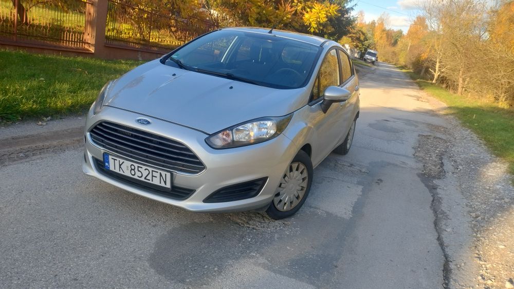 Ford Fiesta MK7  1.6 TDCi 5 Drzwi 2014 r Klima