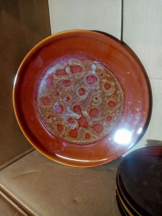 porcelit pruszków talerzyki plater