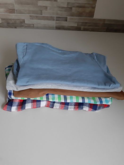 Zestaw 98 dla chłopca bluzy i koszula