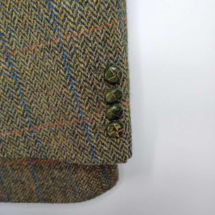 Твідовий піджак Harris Tweed вовняний блейзер Torino Konen wool вовна
