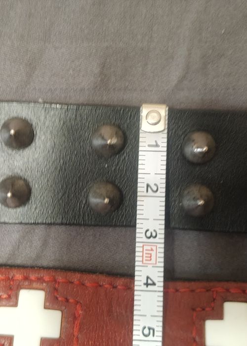 Собачий шкіряний ошийники 35-40см