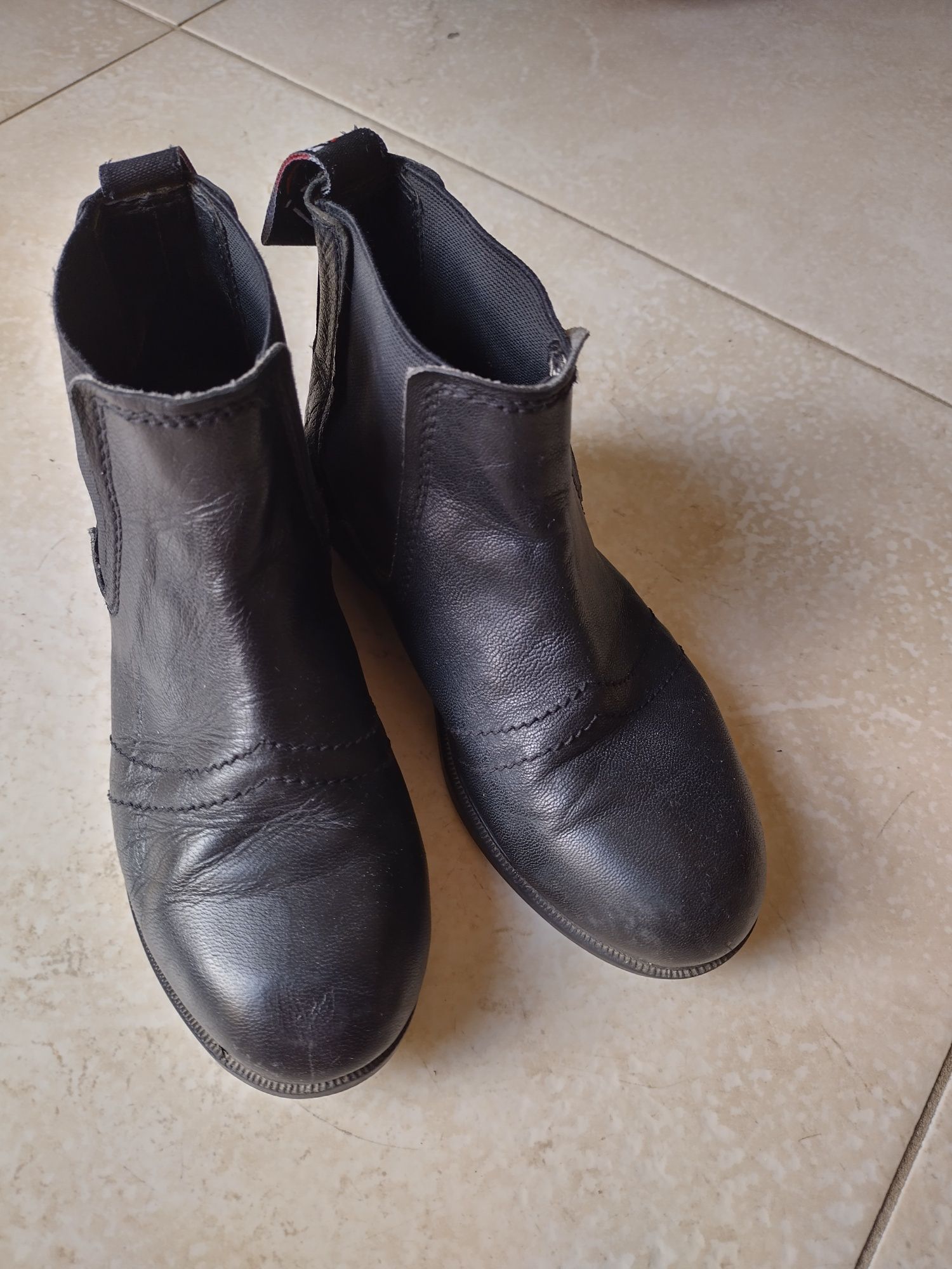 Buty do jazdy konnej HKM, sztyblety rozmiar 30