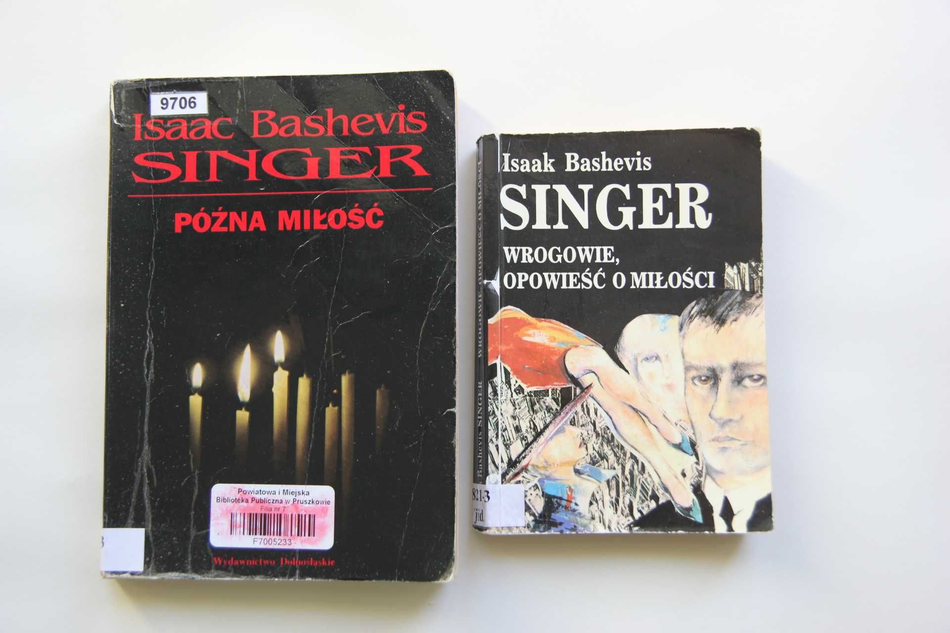 Isaac Bashevis Singer Wrogowie opowieść o miłości Późna miłość