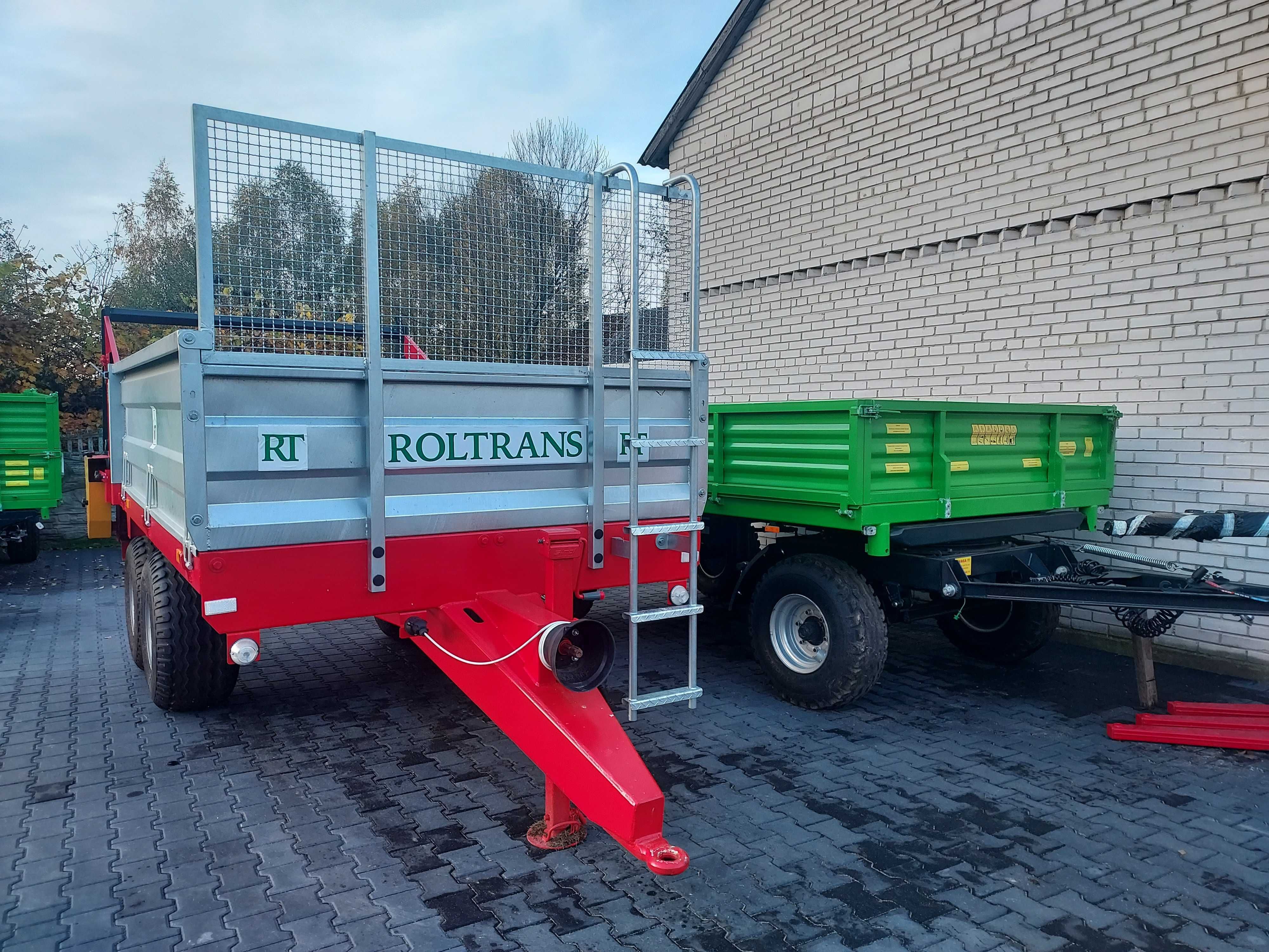 Rozrzutnik Obornika 6t Tandem Roltrans