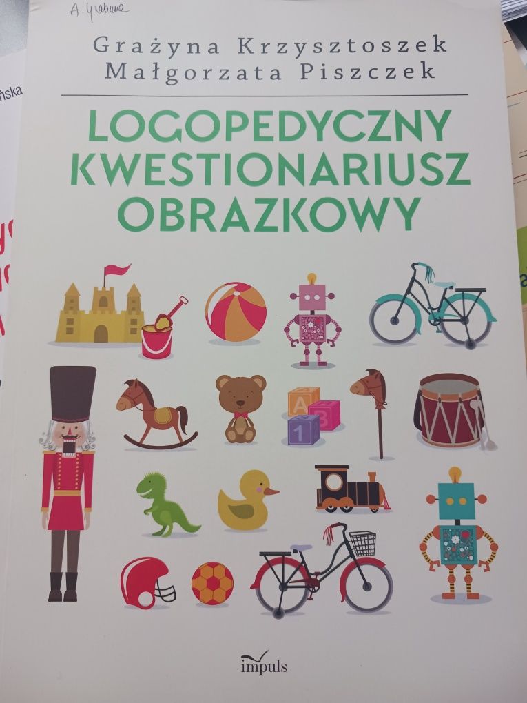 Logopedyczny kwestionariusz obrazkowy wyd. Impuls