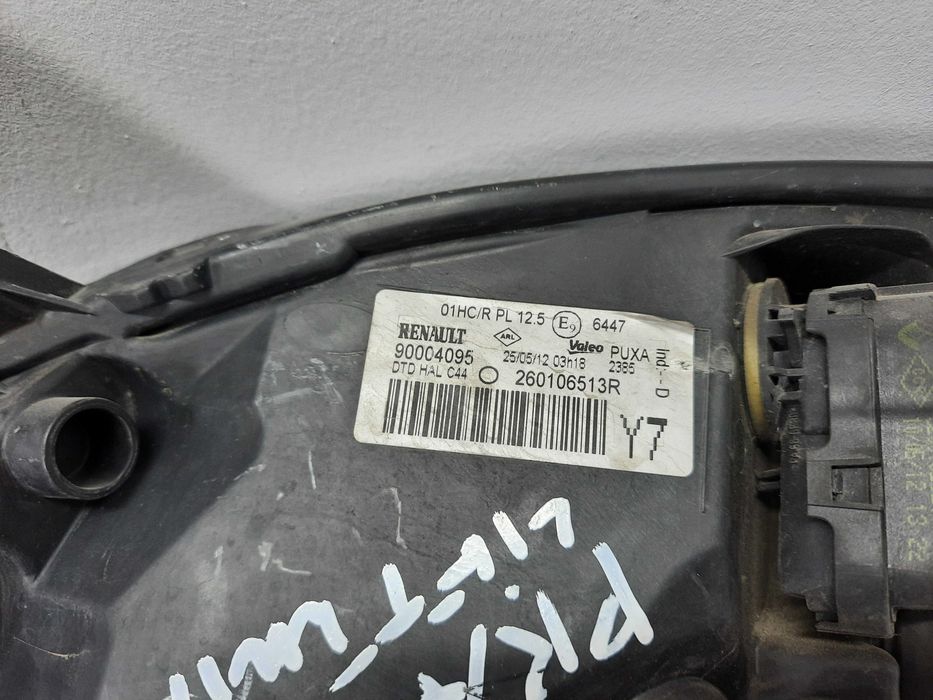 Renault Twingo 2 II LIFT 12-14 lampa reflektor prawy przód oryginał eu