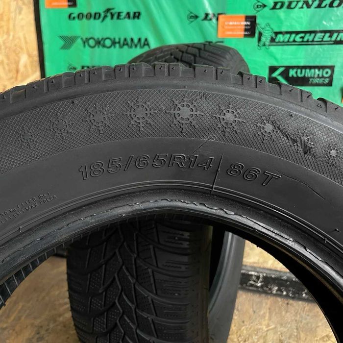 185/65 R14 Lassa Snoways 4 (Шини б/у зима пара склад резини)