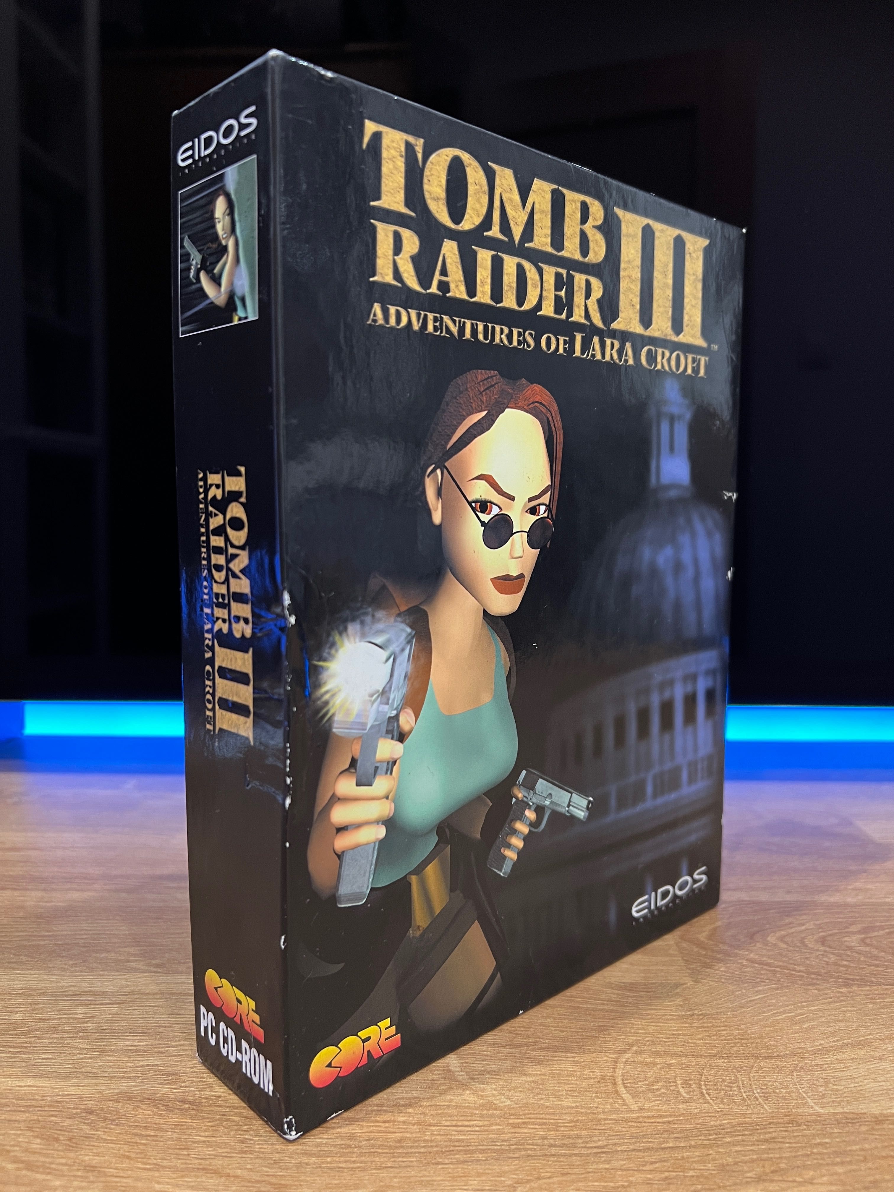 Tomb Raider III 3 (PC EN 1998) BIG BOX premierowe kompletne wydanie