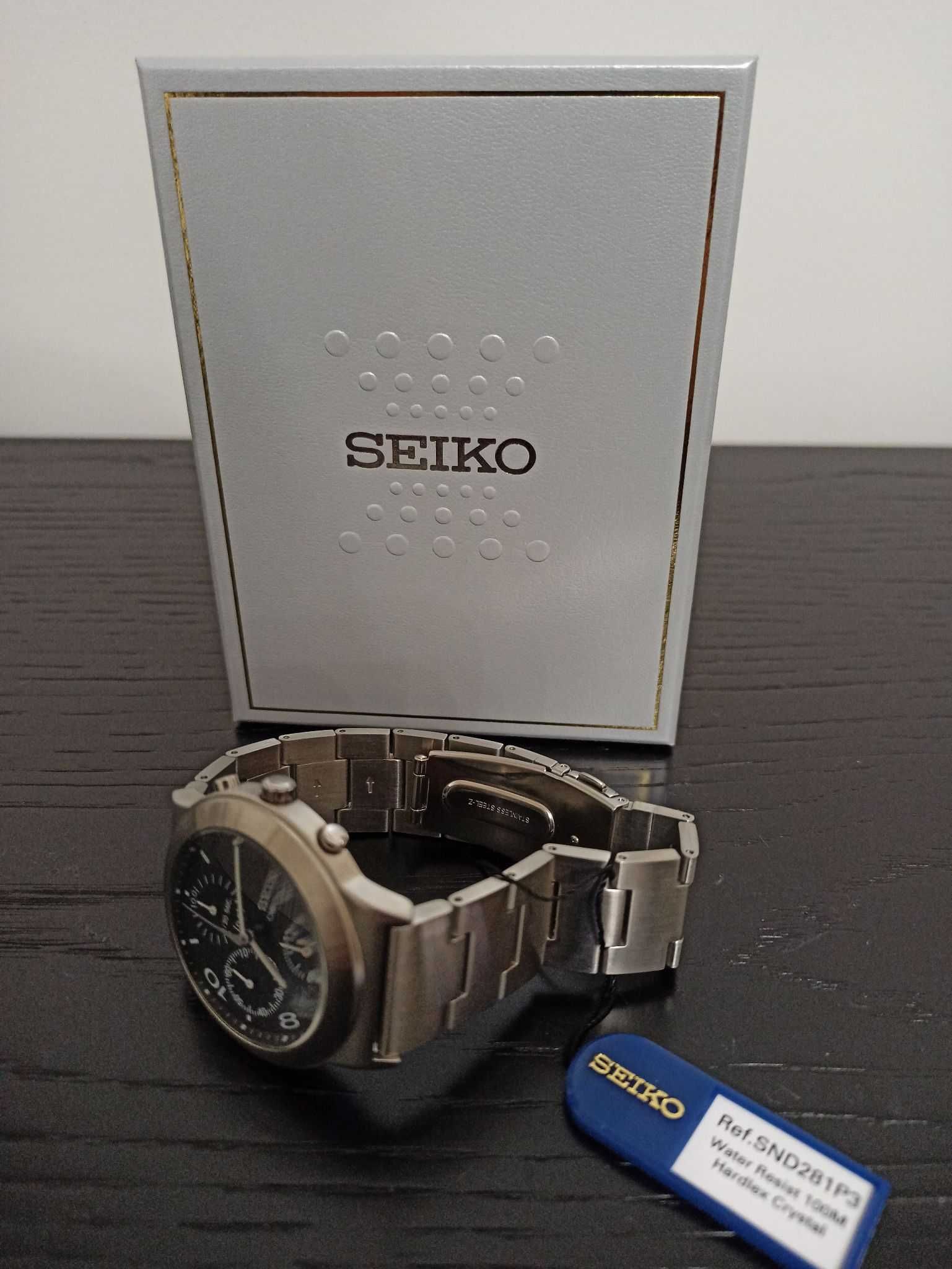 Relógio de Pulso de Homem (Seiko - SND281P3, Novo e Original)