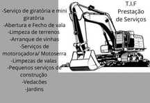 Prestaçao de servicos de giratoria e mini giratoria