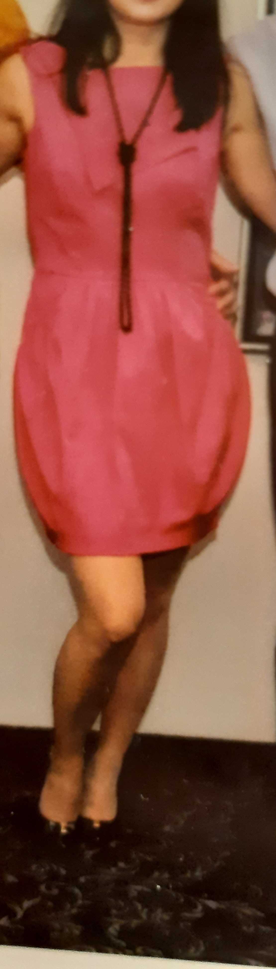 Sukienka bombka różowa  Dorothy Perkins rozmiar M