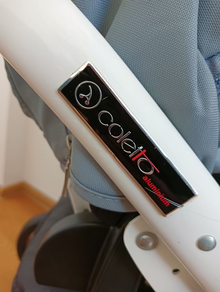 Wózek 2 w 1 gondola spacerówka coletto florino classic
