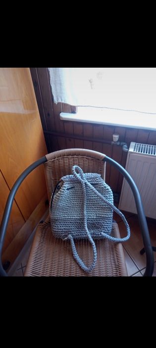 Plecak szydełkowy