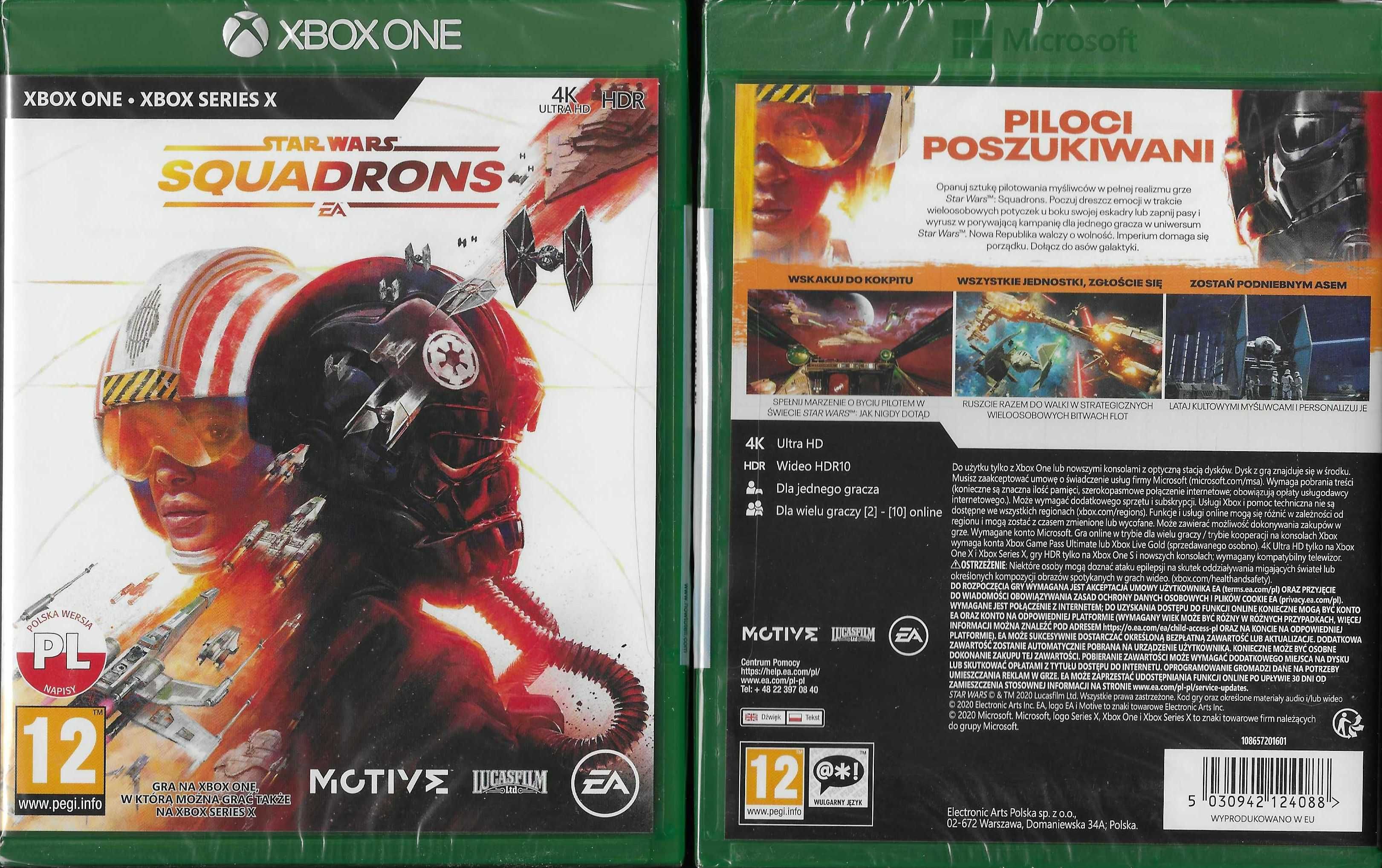 Gra Star Wars Squadrons PL (Xbox Series X / Xbox One) - NOWA