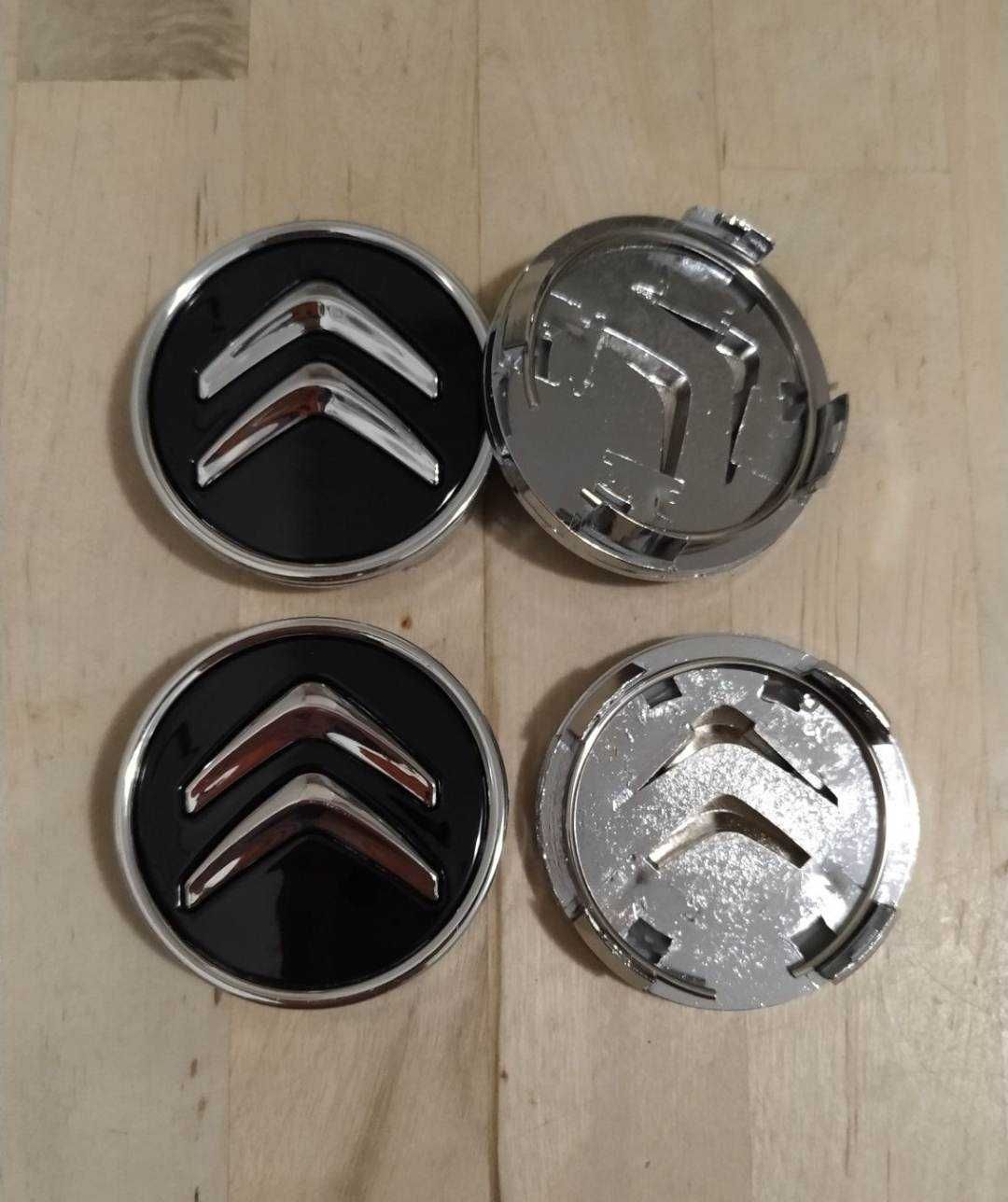 Conjunto 4 Centros Jantes Citroen DS 56mm 60mm 65mm 68mm