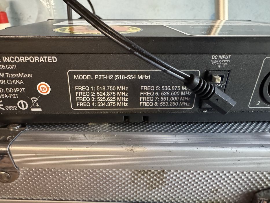 Shure PSM 200 - Monitor douszny.