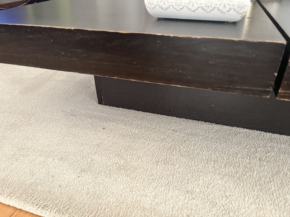 Mesa quadrada wengue