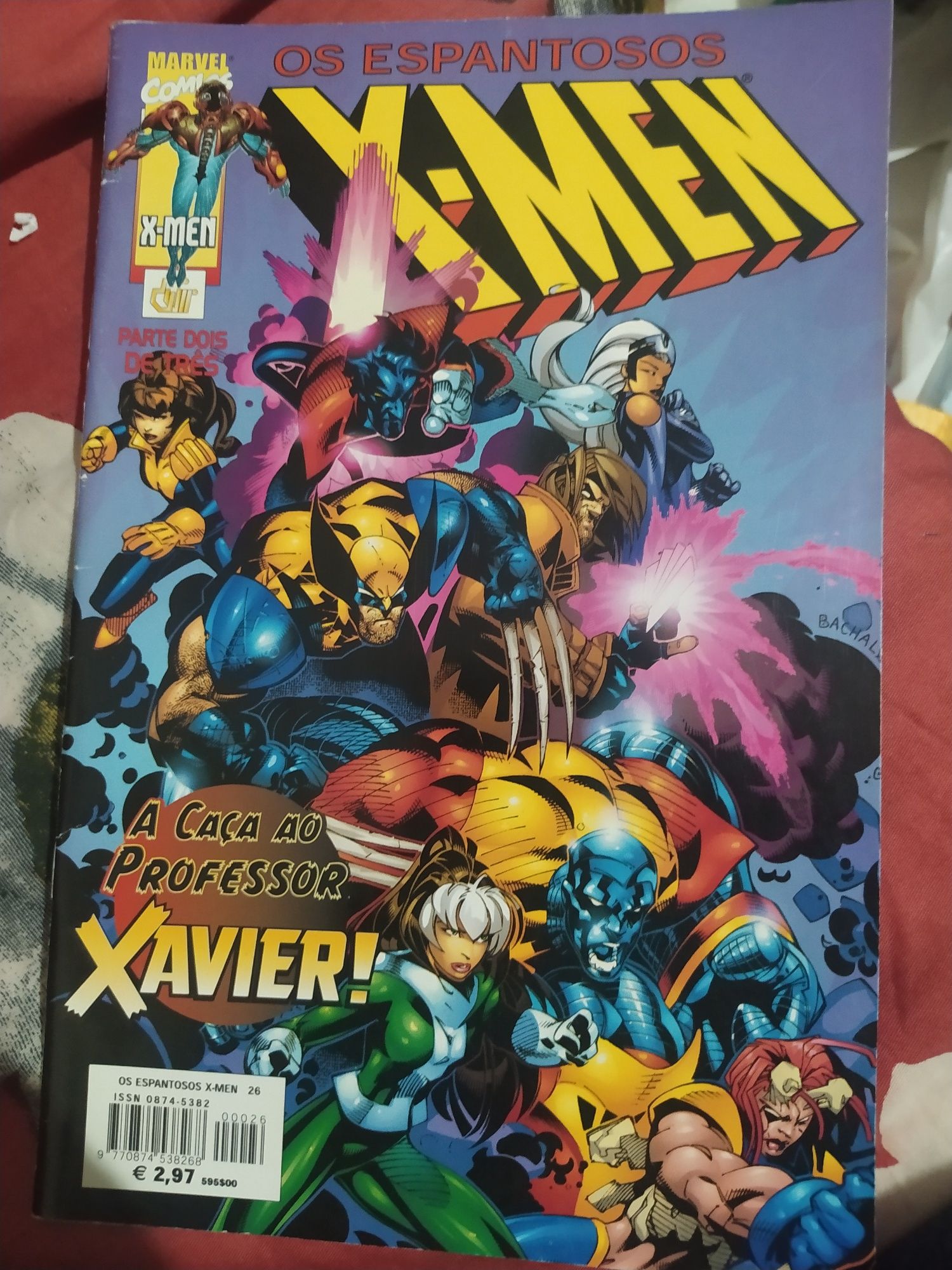 X-men Marvel banda desenhada divir número 26