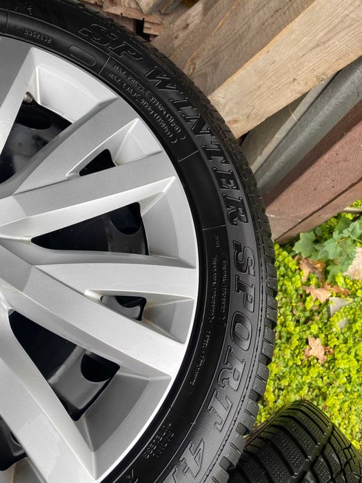 koła zimowe VW dunlop 205/55 R16